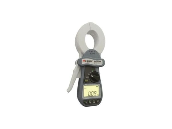 DET24C Digital Earth Clamp CAT IV 600V, up to 1.500Ohm, BT