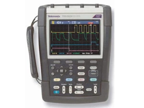 THS3024 4CH 200MHz, handheld oscilloscope, 5GS/s
