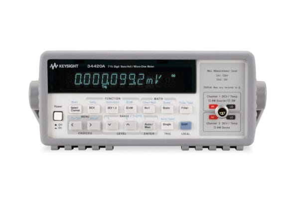 34420A NanoVolt/Micro-Ohm Meter