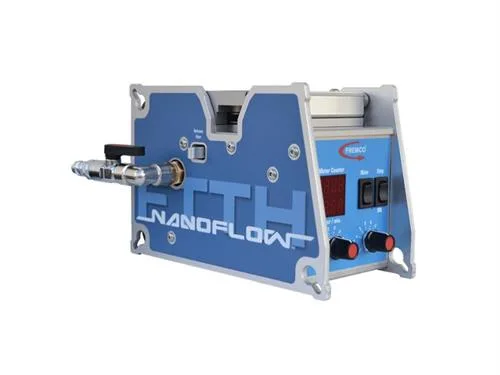 NanoFlow Fiber Blowing Machine for FTTH Fiber / Micro Cable 0.8-3mm