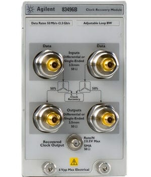 83496B Optical/electrical clock recovery mod. with Phase Noise Ana ...