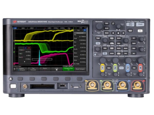 MSOX3104G 1GHz Mixed signal oscilloscope, 4+16-CH with WaveGen