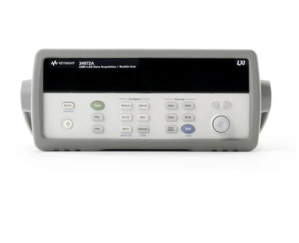 34972A LXI data acquisition / data logger switch mainframe with built-in 6,5-digit DMM