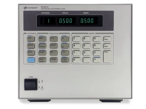 N3301A 600W DC electronic load mainframe, 2-slot