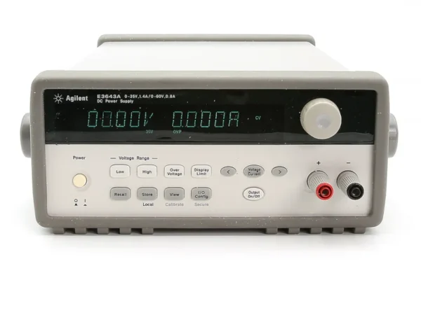 E3643A 50W, 35V/1,4A or 60V/0,8A, DC power supply