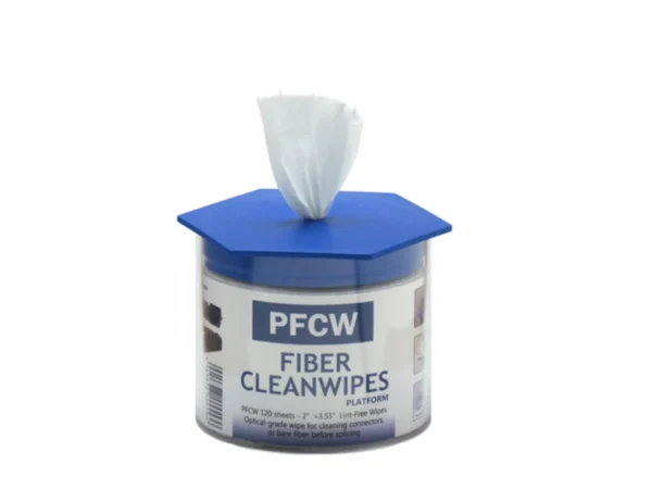 Dispenser box with lint free cleaning wipes (120), 50x90 mm