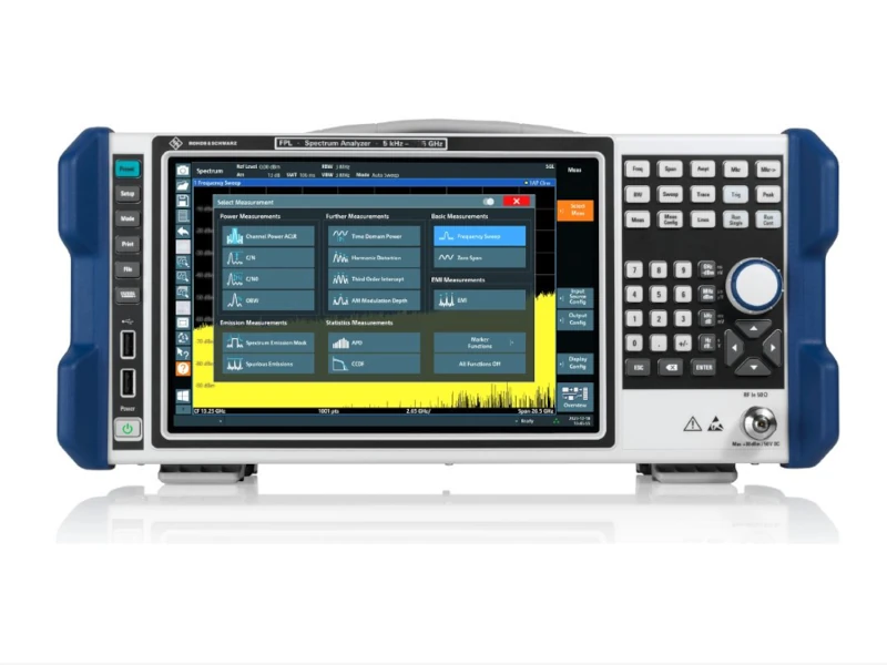 FPL1007 Signal & spectrum analyser, 5kHz-7,5GHz, 40MHz signal analysis bandwidth, type N (f)