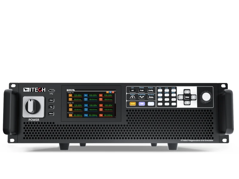 IT7900EP Series regenerative grid simulator and full 4-Quadrant AC/DC load, 21 kVA up to 231 kVA