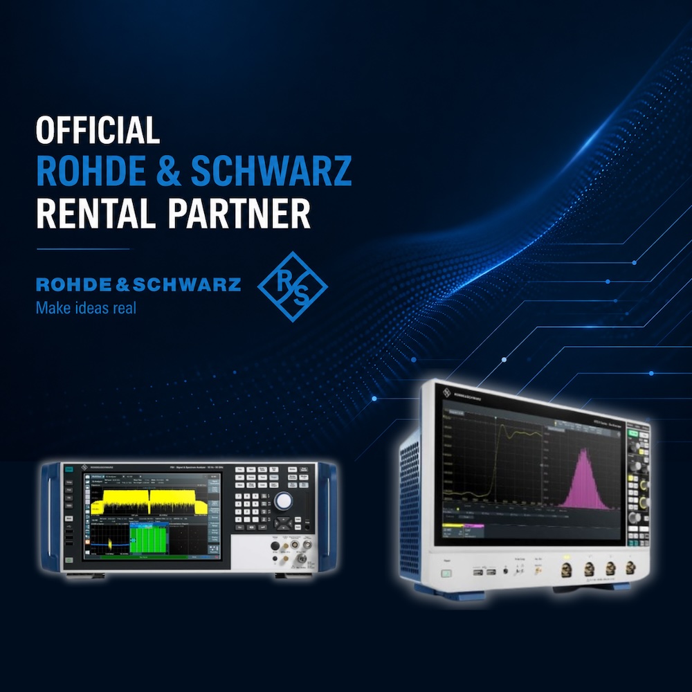 Renting Rohde & Schwarz test equipment: what an official rental partnership delivers