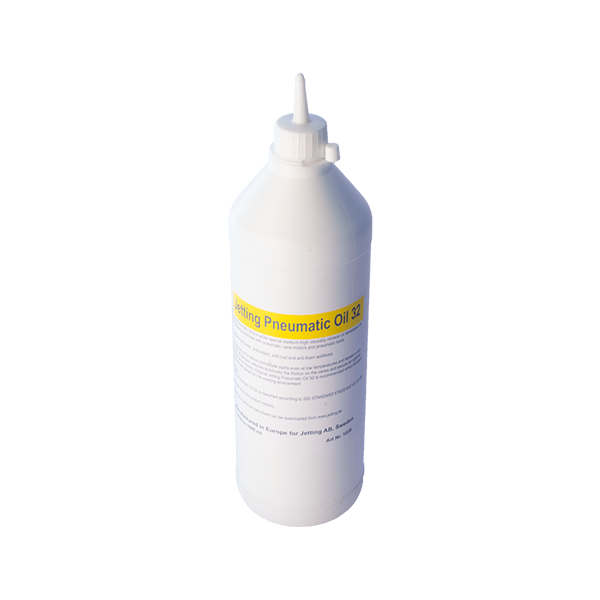 Pneumatic (motor) oil for fibre blowing machines, viscosity of 32. (1 000 ml.)
