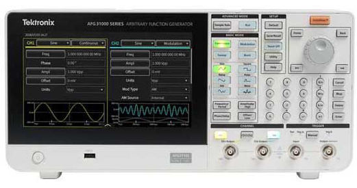 AFG31252 2-Channel, 250 MHz Arbitrary/Function Generator