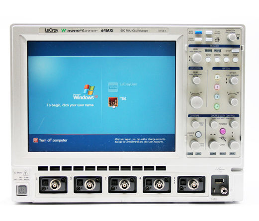 WR64MXI 4 Ch 600 MHz Digital Oscilloscope