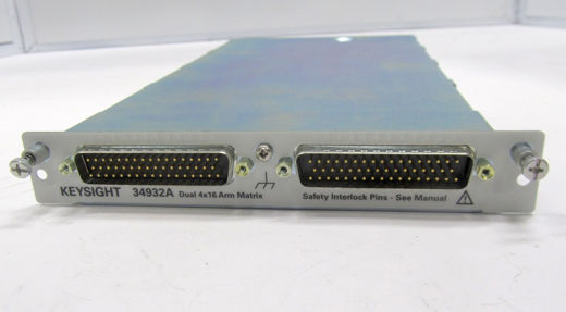34932A Dual 4x16 Armature Matrix for 34980A