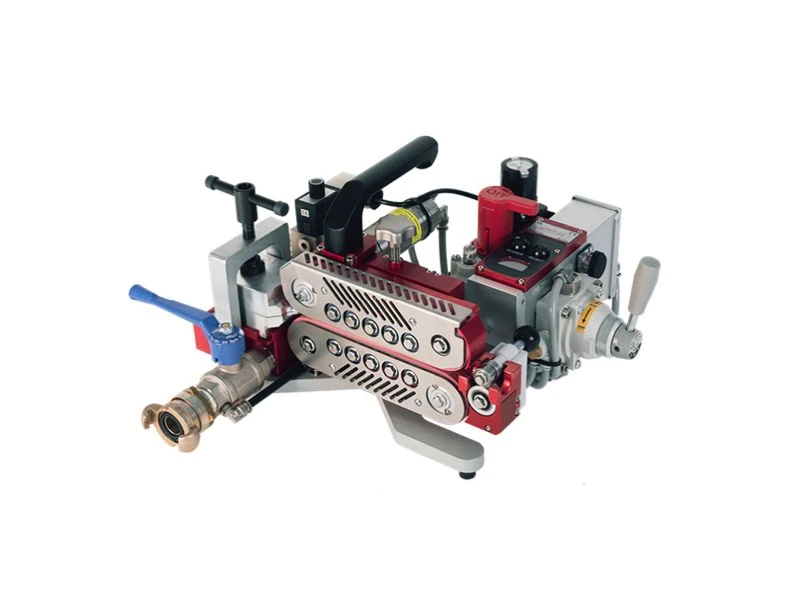 V2 Fibre blowing machine for 2,4-16mm cable with hard case